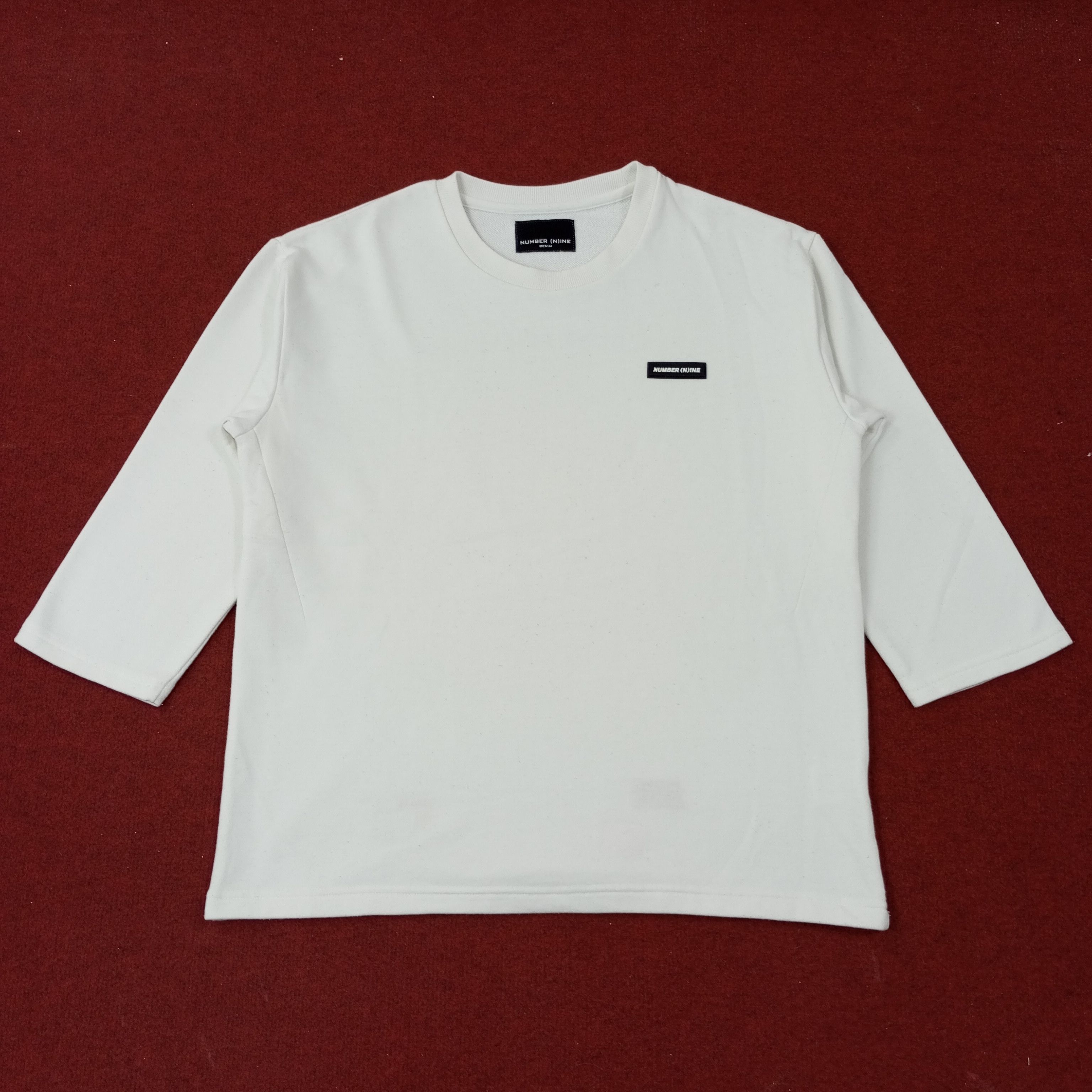 Number (N)ine Number Nine Denim Japanese Brand Custom Tshirt c239n30 Size US XL / EU 56 / 4 - 3 Thumbnail