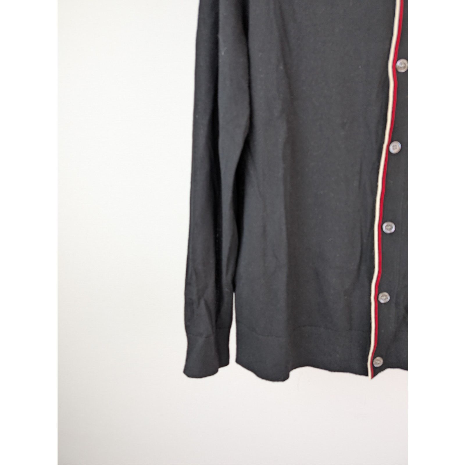 Todd Snyder o1rshd1 CC20 Long Sleeve Full Placket Tipped Polo Sweater Size US M / EU 48-50 / 2 - 5 Thumbnail