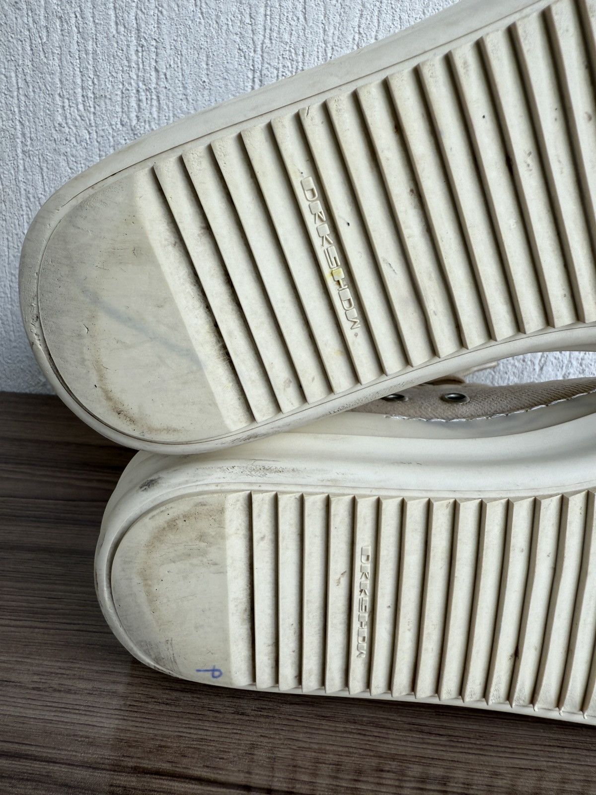 Rick Owens Drkshdw Aw21 toothface sketch drkshdw Ramones Size US 9.5 / EU 42-43 - 21 Thumbnail