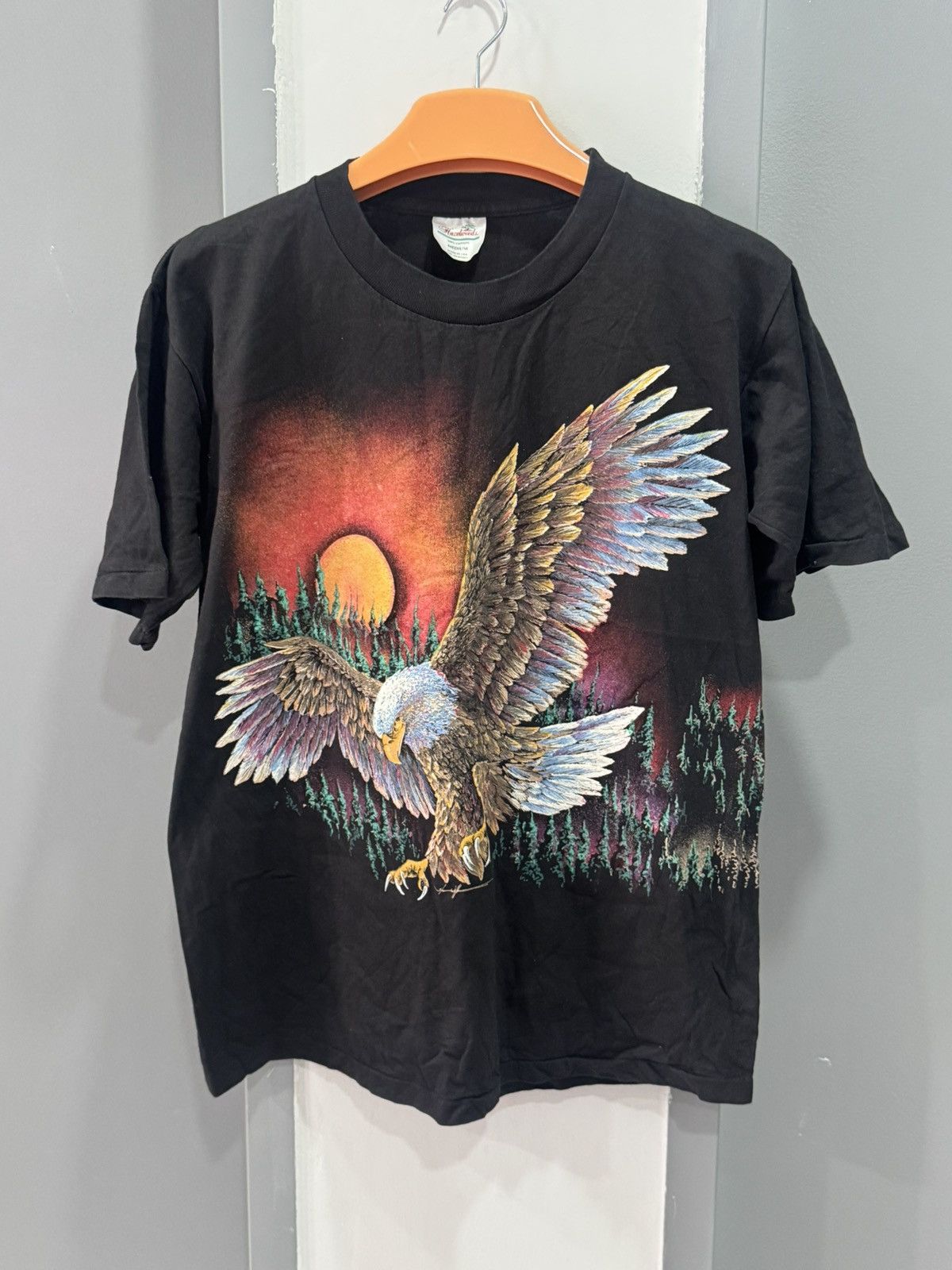 Vintage vintage EAGLES - natural habitat tee single stitch tee Size US M / EU 48-50 / 2 - 1 Thumbnail