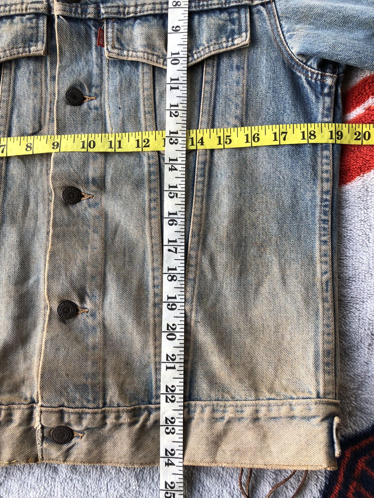 Levi's Vintage Levi’s Distressed Faded Jacket Size US S / EU 44-46 / 1 - 13 Thumbnail