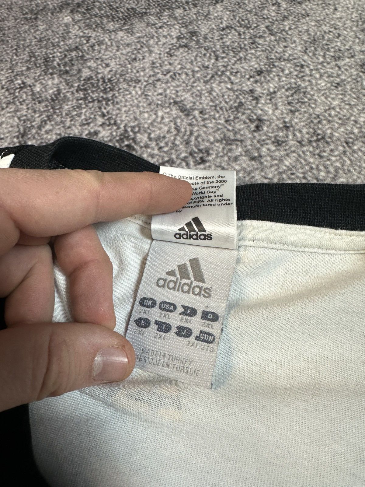 Adidas × Vintage Vintage Adidas Germany World Cup 2006 Soccer Jersey T-shirt Size US XXL / EU 58 / 5 - 5 Thumbnail