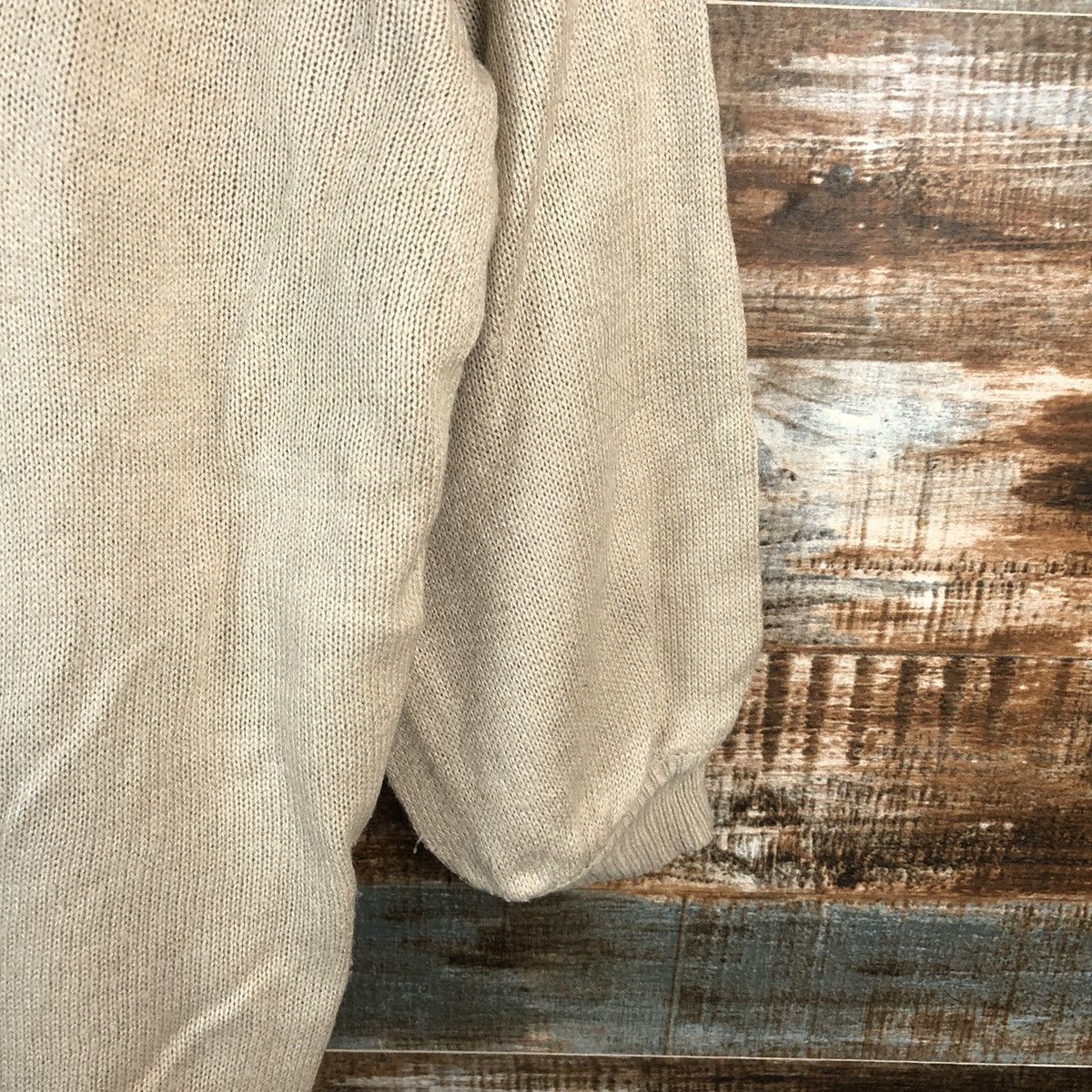 Japanese Brand Earth & Music Econology Brown Cardigan Knitwear #A1828 Size XL / US 12-14 / IT 48-50 - 8 Thumbnail