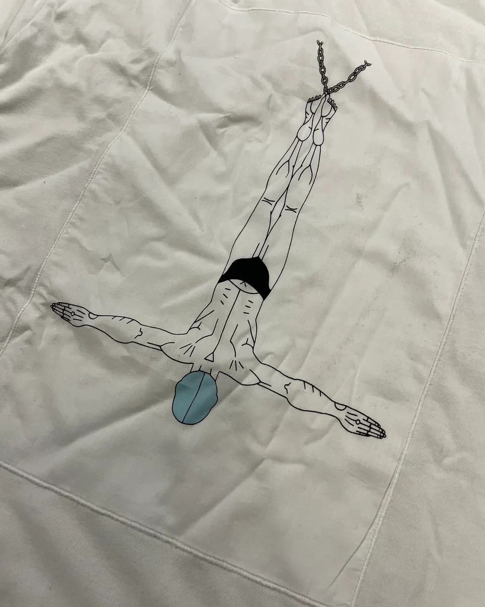 Prada 2000s Prada White Swimmer T-Shirt Size US M / EU 48-50 / 2 - 6 Thumbnail