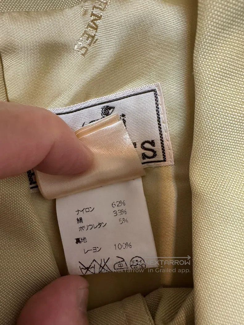 Hermes Hermes Mulberry Silk Jacket Coat Size US M / EU 48-50 / 2 - 9 Thumbnail