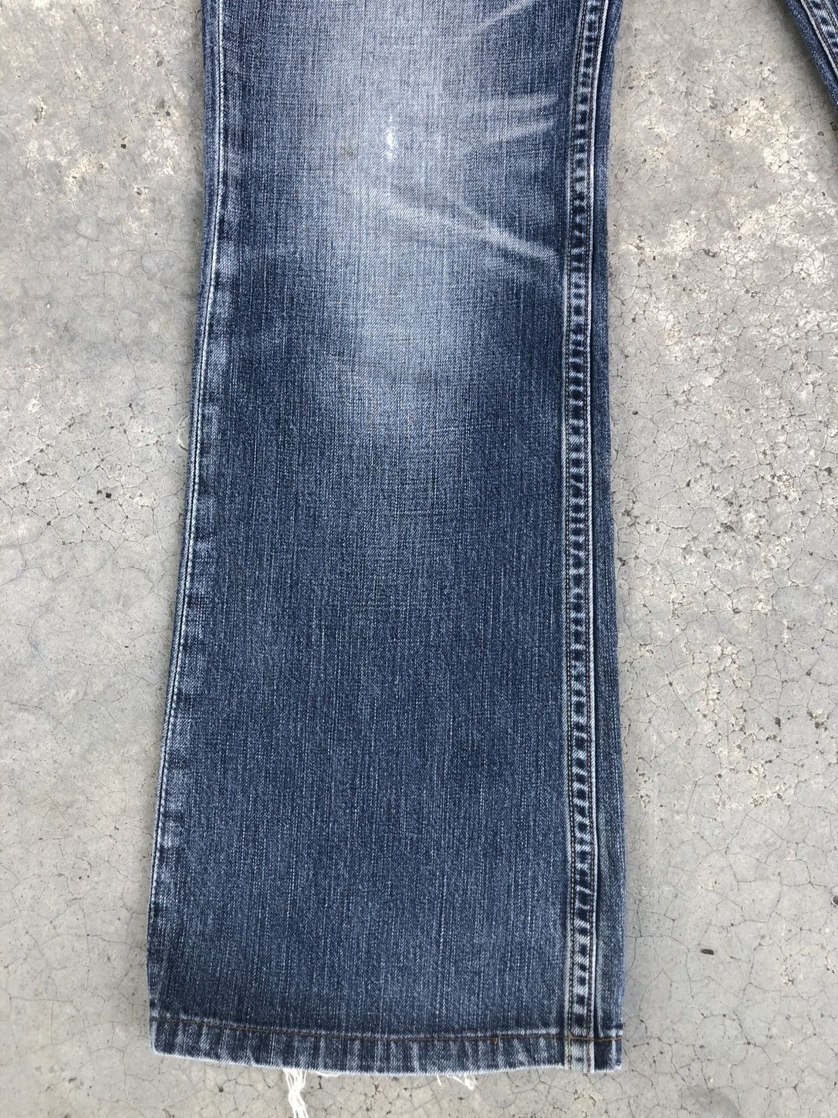 If Six Was Nine Y2k Levis Flared Jeans Bootcut 507 Distressed Jeans Size US 32 / EU 48 - 6 Thumbnail