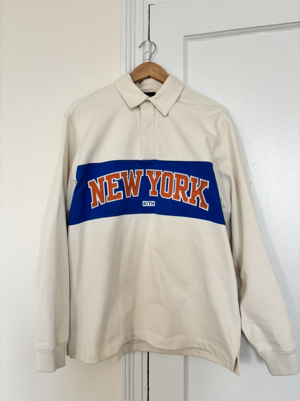 Kith Kith New York Knicks Collared Pullover Size L Size US L / EU 52-54 / 3 - 1 Thumbnail