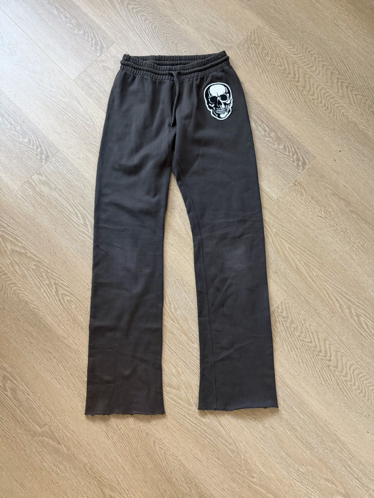 Number (N)ine SS04 Dream Baby Dream Brown Skull Sweatpants | Grailed