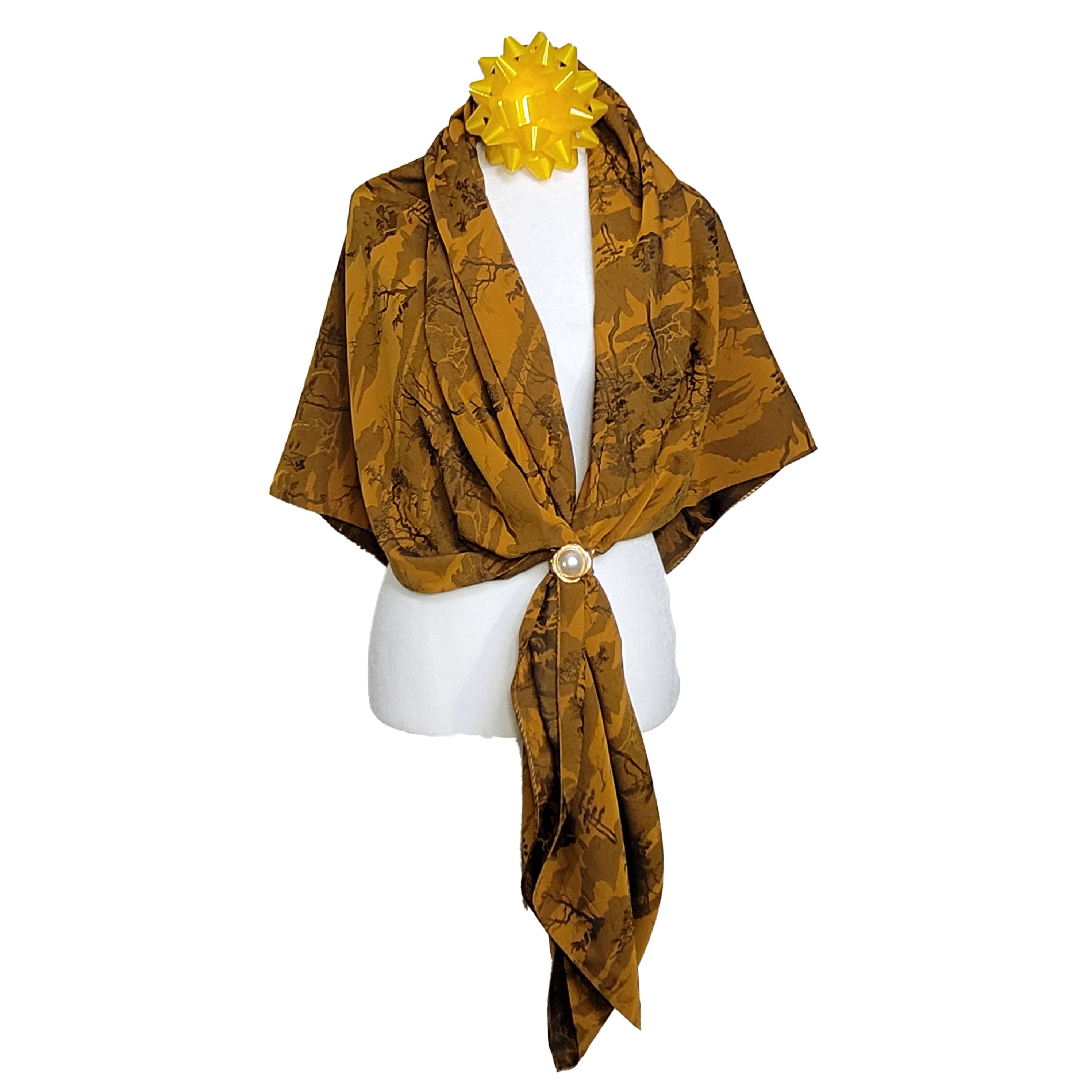 Other NWT Double-Sided Silk Scarf 52"x52" Large Square Wrap 3012 Size ONE SIZE - 7 Thumbnail