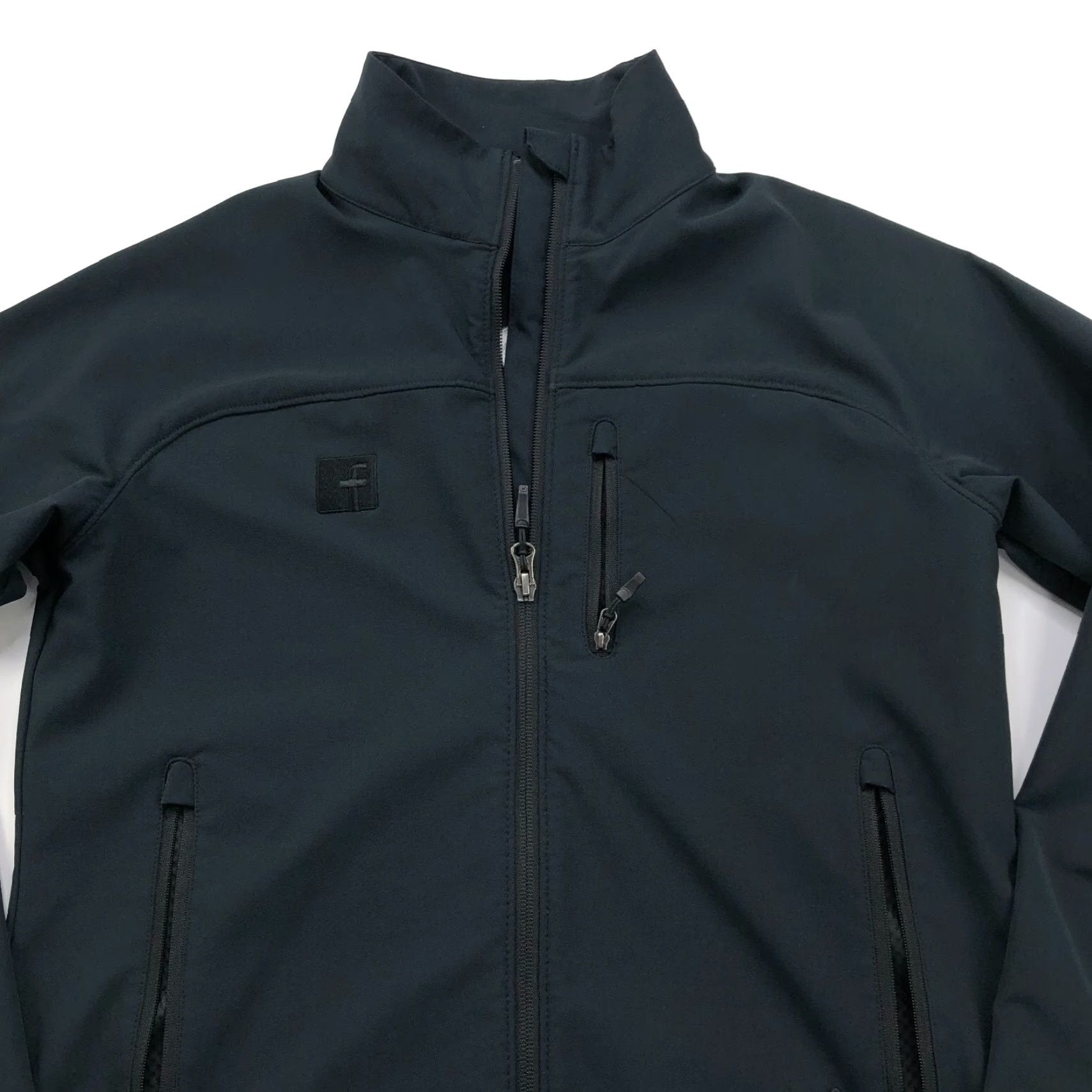 Marmot Marmot Tempo M3 Black LOGO Womens Full Zip Mock Neck Jacket 98300 Size M / US 6-8 / IT 42-44 - 2 Thumbnail