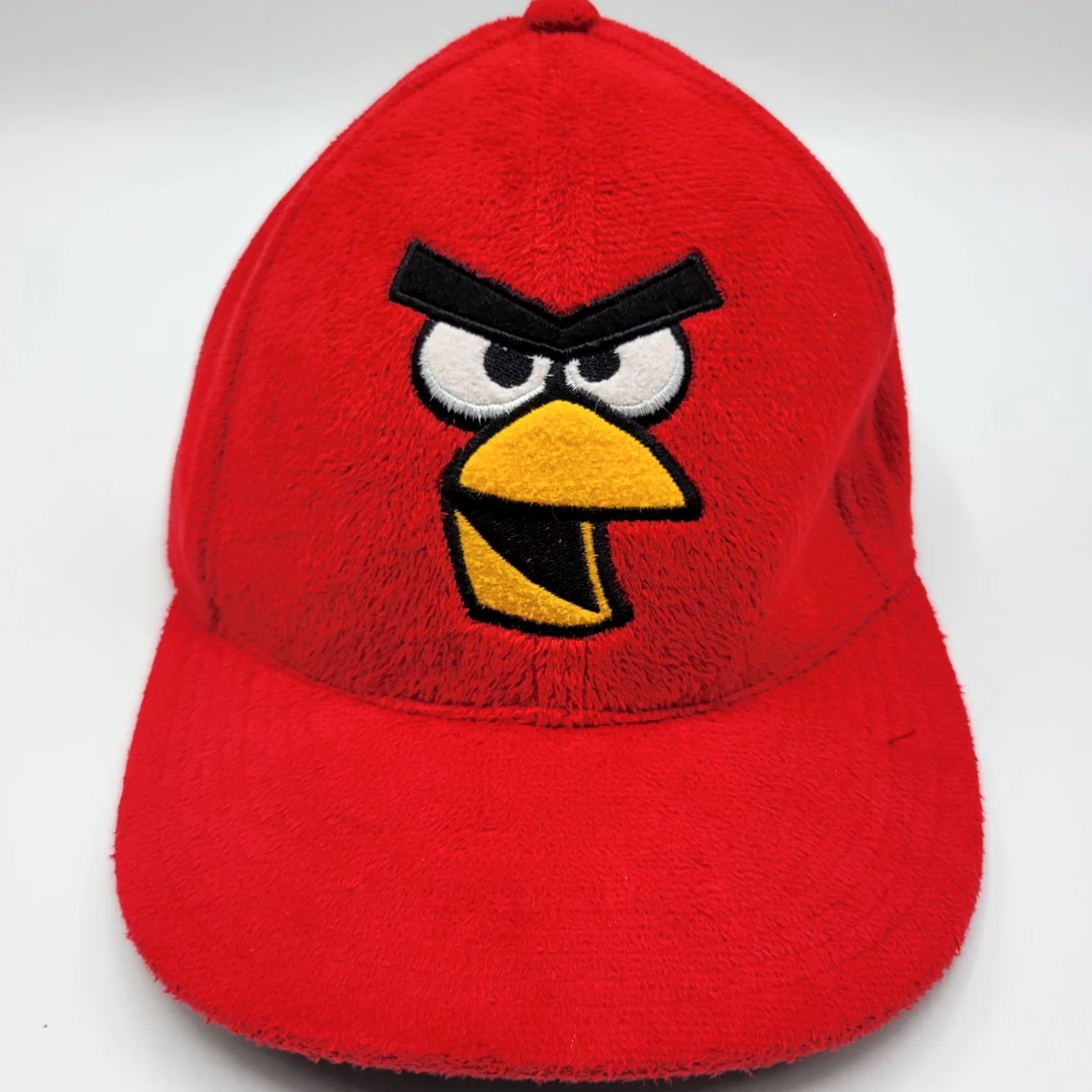 Vintage Angry Birds Red Bird Snapback Adjustable Baseball Hat Cap Red Size ONE SIZE - 7 Thumbnail
