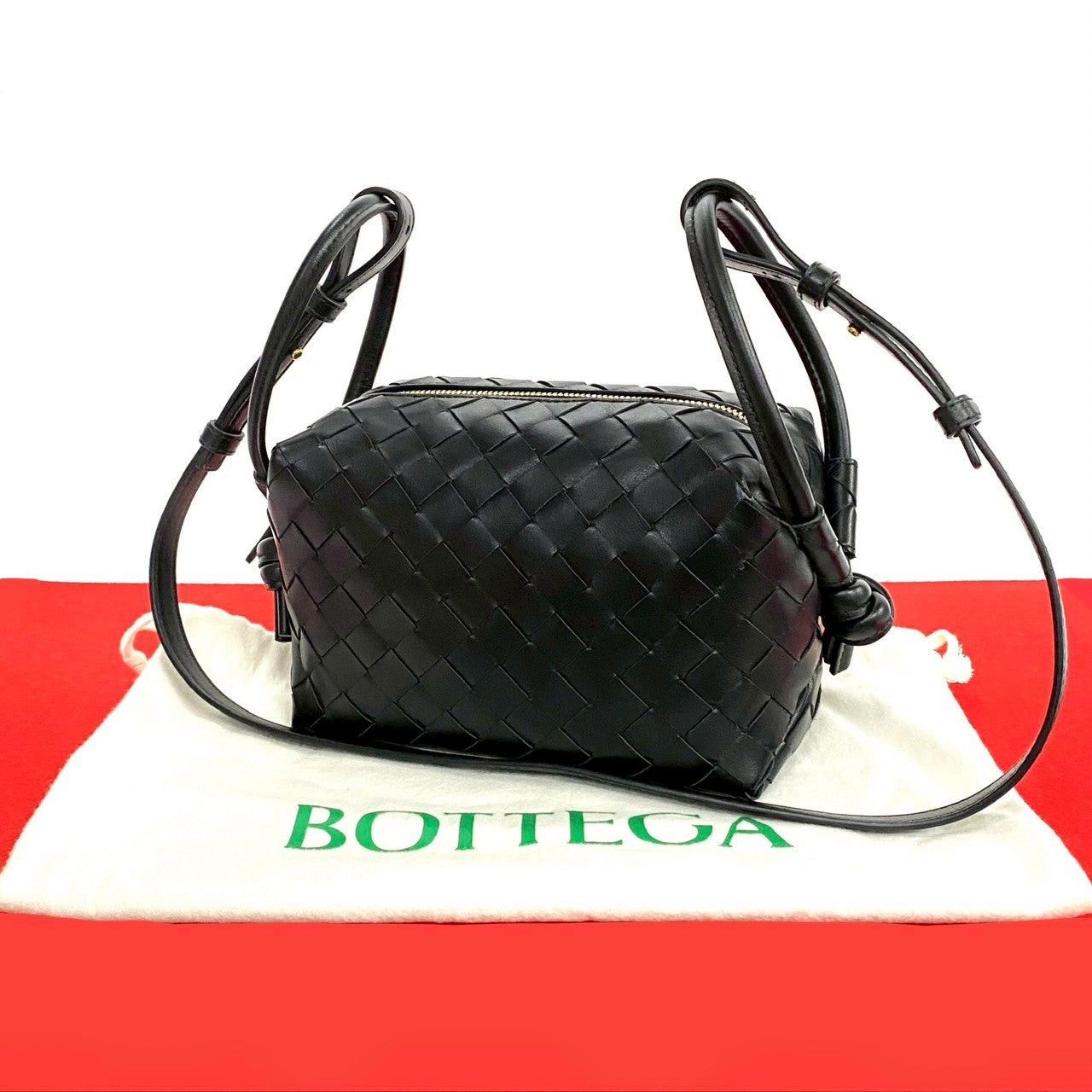 Bottega Veneta Bottega Veneta Shoulder Bag Black Leather Size ONE SIZE - 1 Thumbnail
