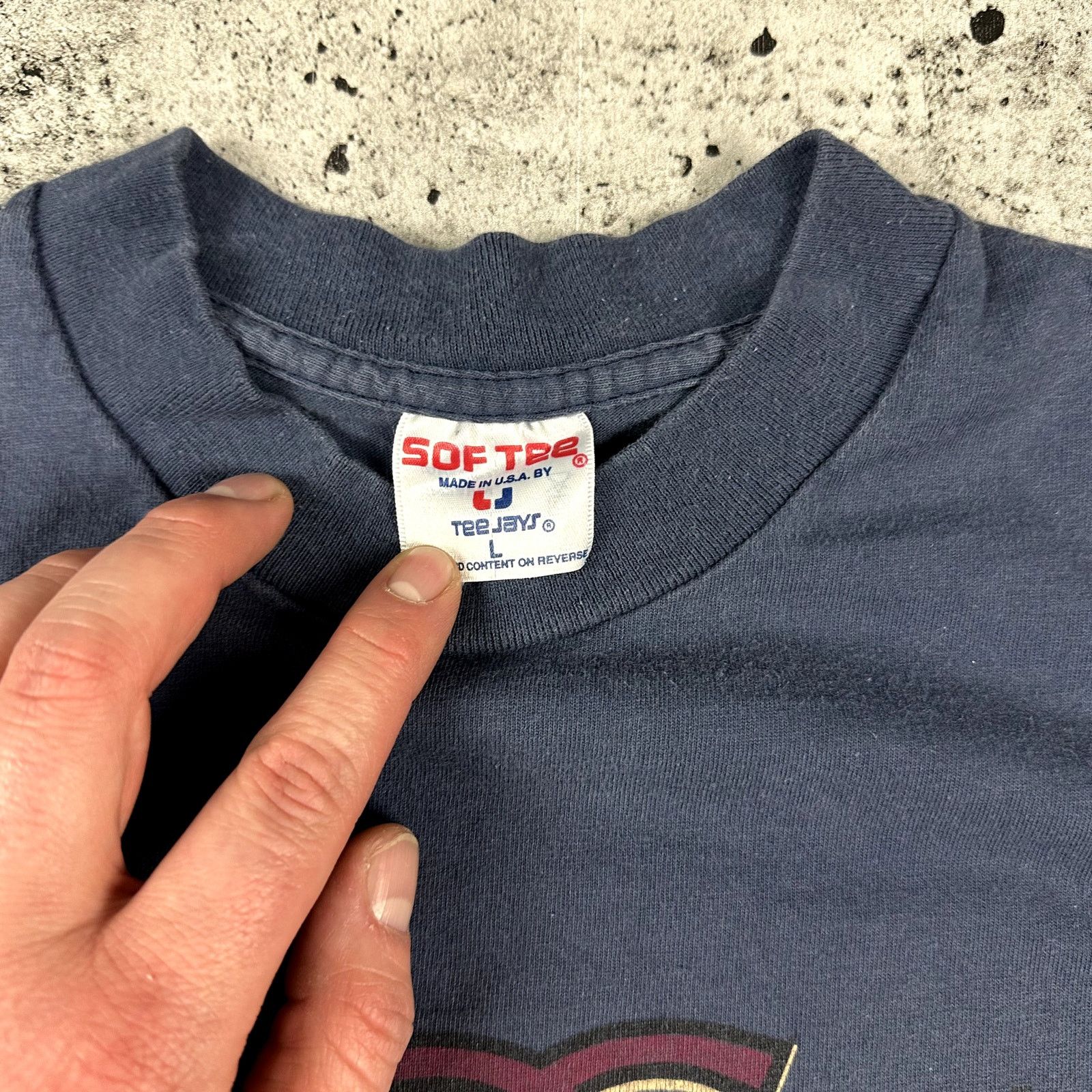 Vintage Committed to Christ Vintage Jesus Tee Size Large 90s Size US L / EU 52-54 / 3 - 3 Thumbnail