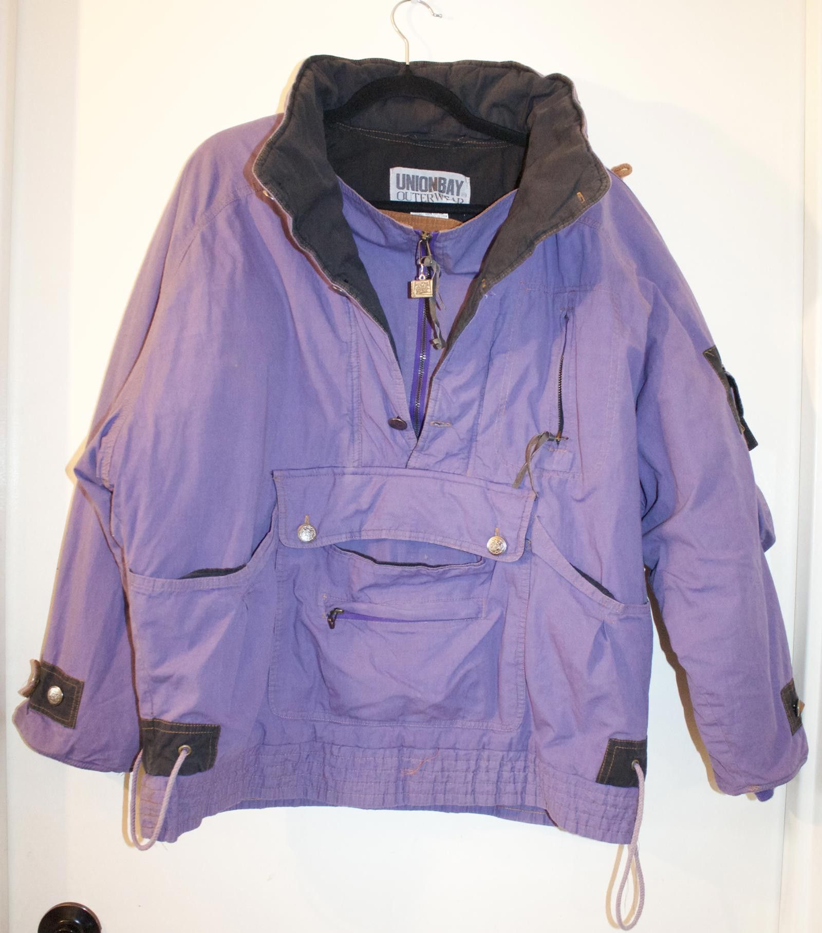 Designer Unionbay Vintage Outerwear Medium Jacket Size M / US 6-8 / IT 42-44 - 3 Thumbnail