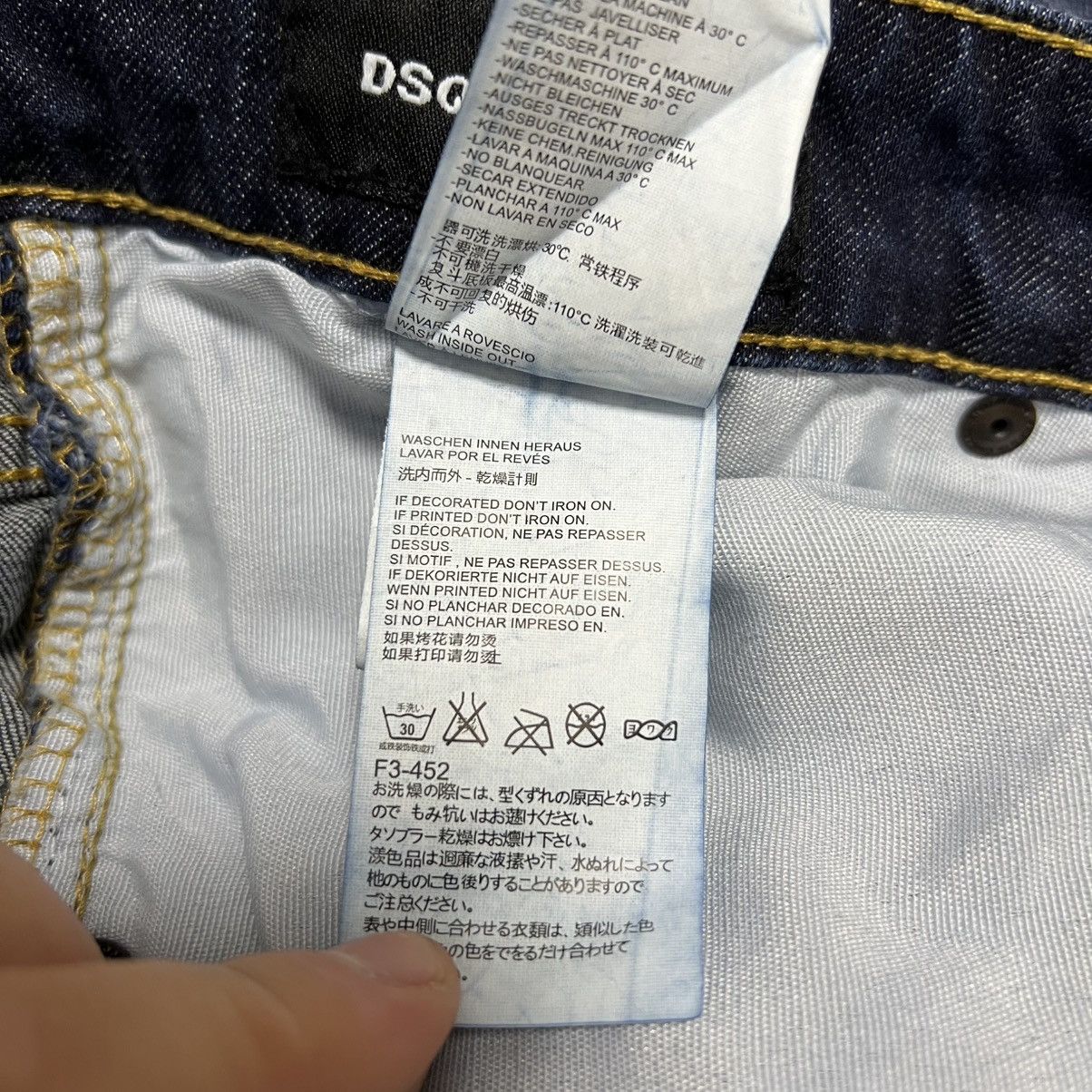 Dsquared2 Dsquared2 Jeans Distressed Jeans Men’s Luxury y2k Size US 34 / EU 50 - 21 Thumbnail