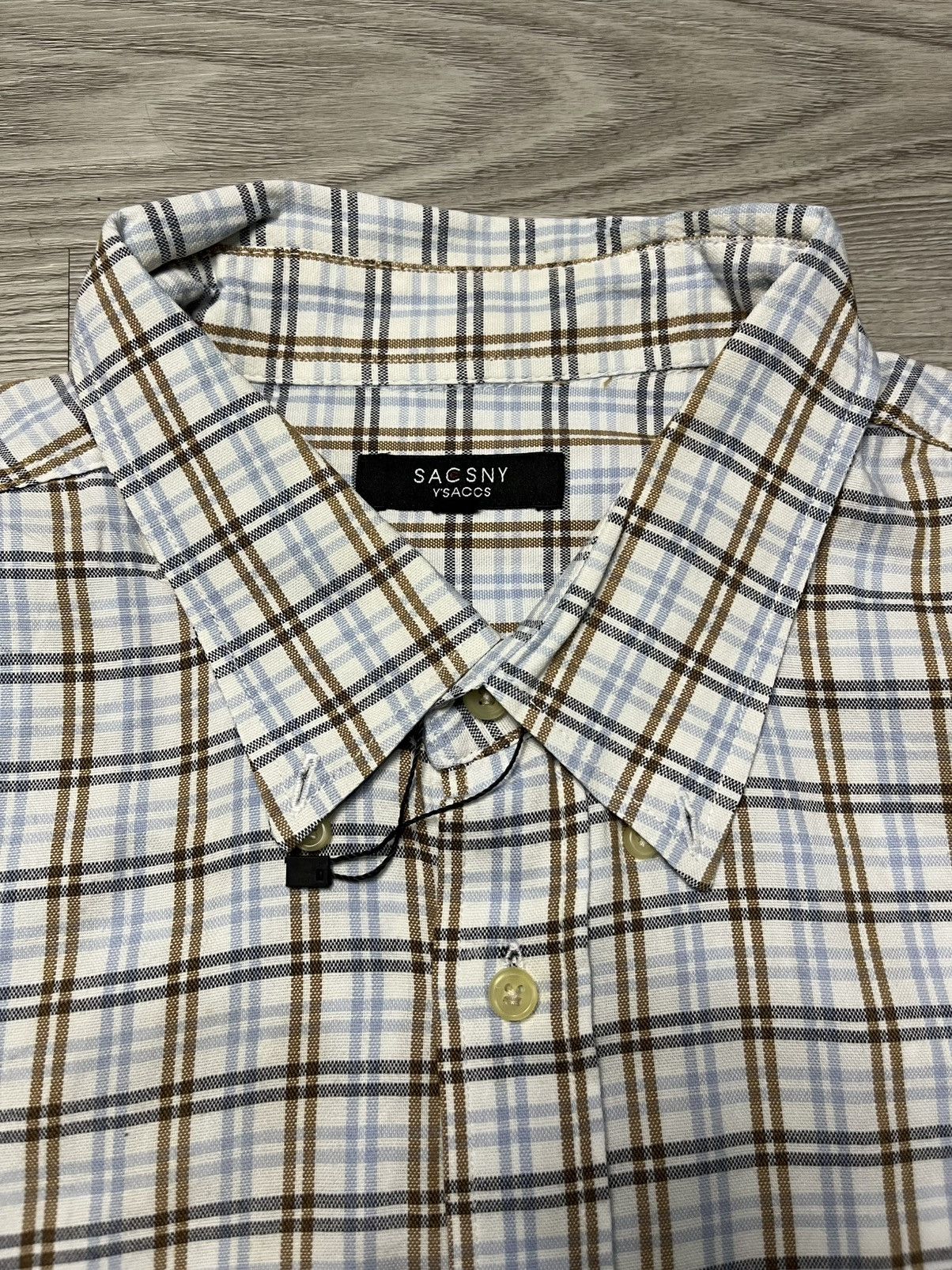 Yohji Yamamoto Sacsny Y’saccs by Yohji yamamoto Shirt Size US XL / EU 56 / 4 - 3 Thumbnail