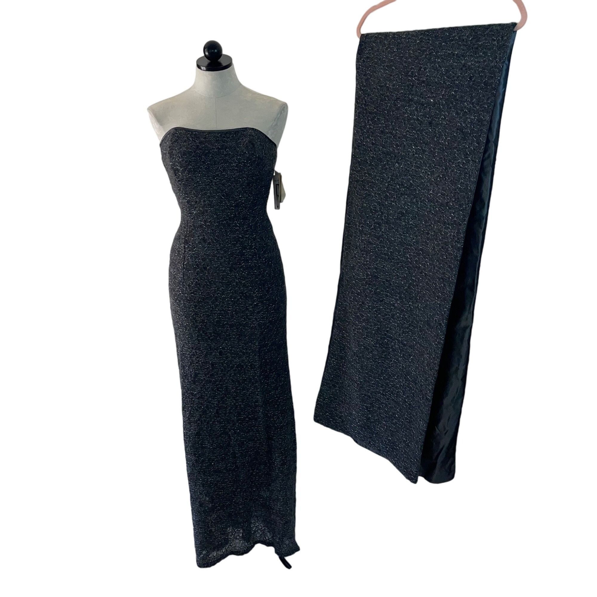 Jessica McClintock Jessica McClintock Vintage Womens Dress Shawl Size M / US 6-8 / IT 42-44 - 1 Thumbnail