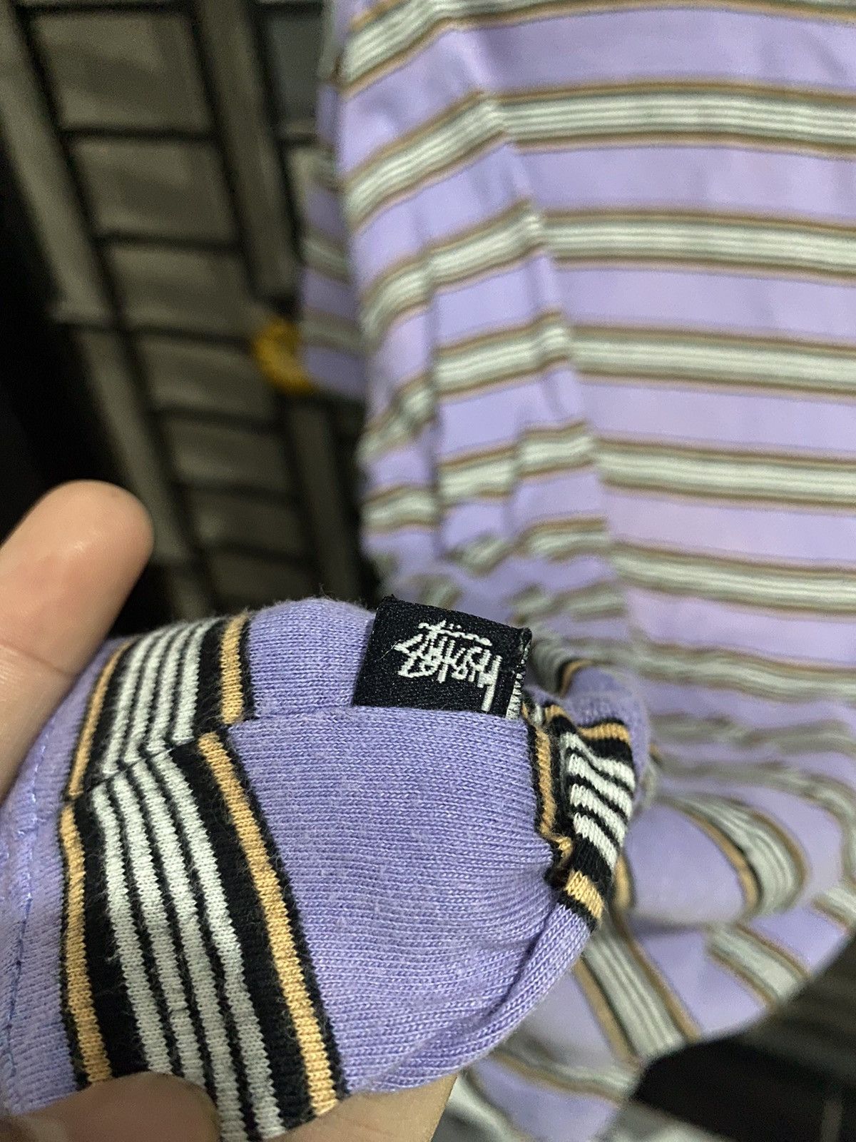 Stussy Stussy striped tee Size US L / EU 52-54 / 3 - 5 Thumbnail
