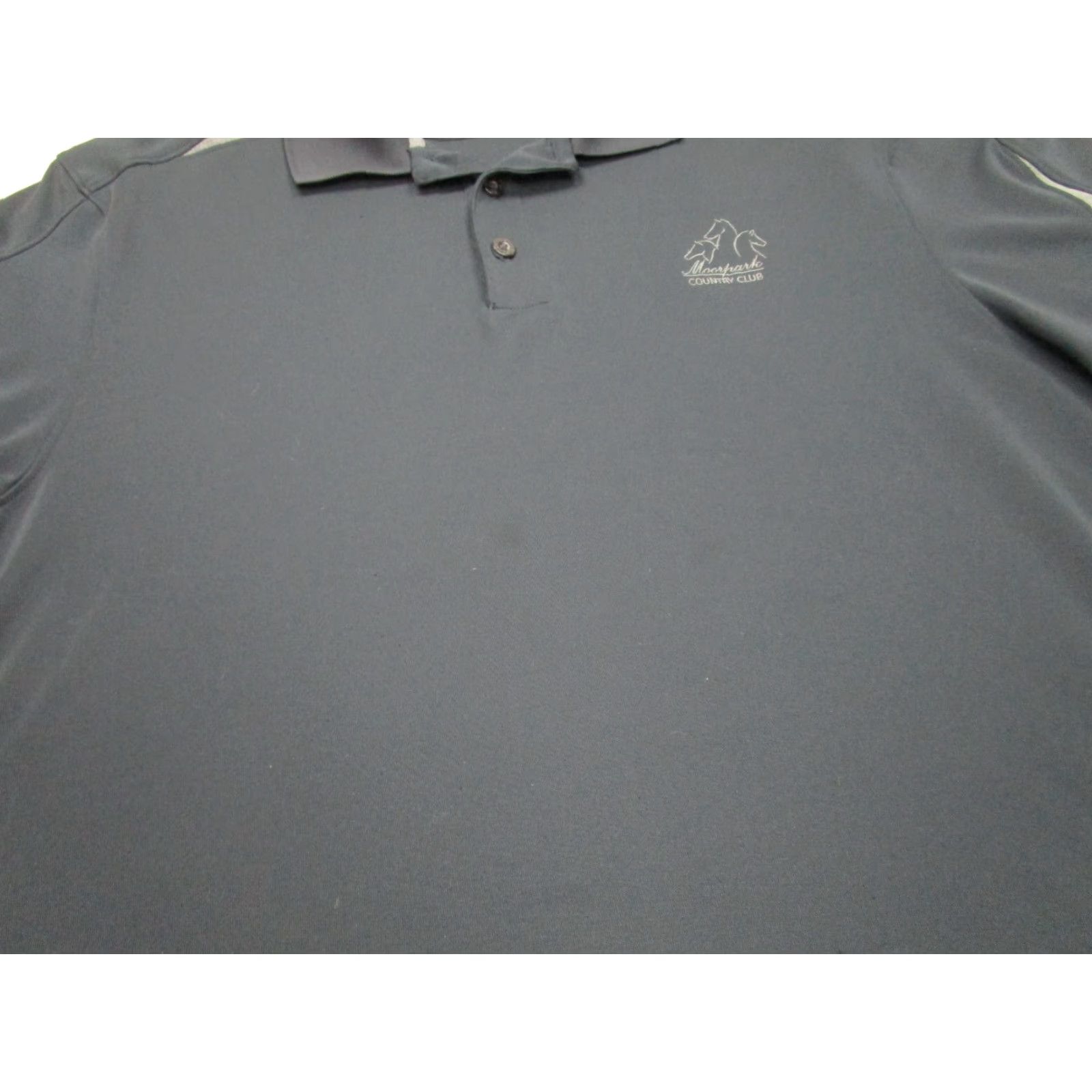 Under Armour Under Armour Polo Shirt Mens XL Gray Black Golf Moorpark Country Club FLAWS Size US XL / EU 56 / 4 - 5 Thumbnail