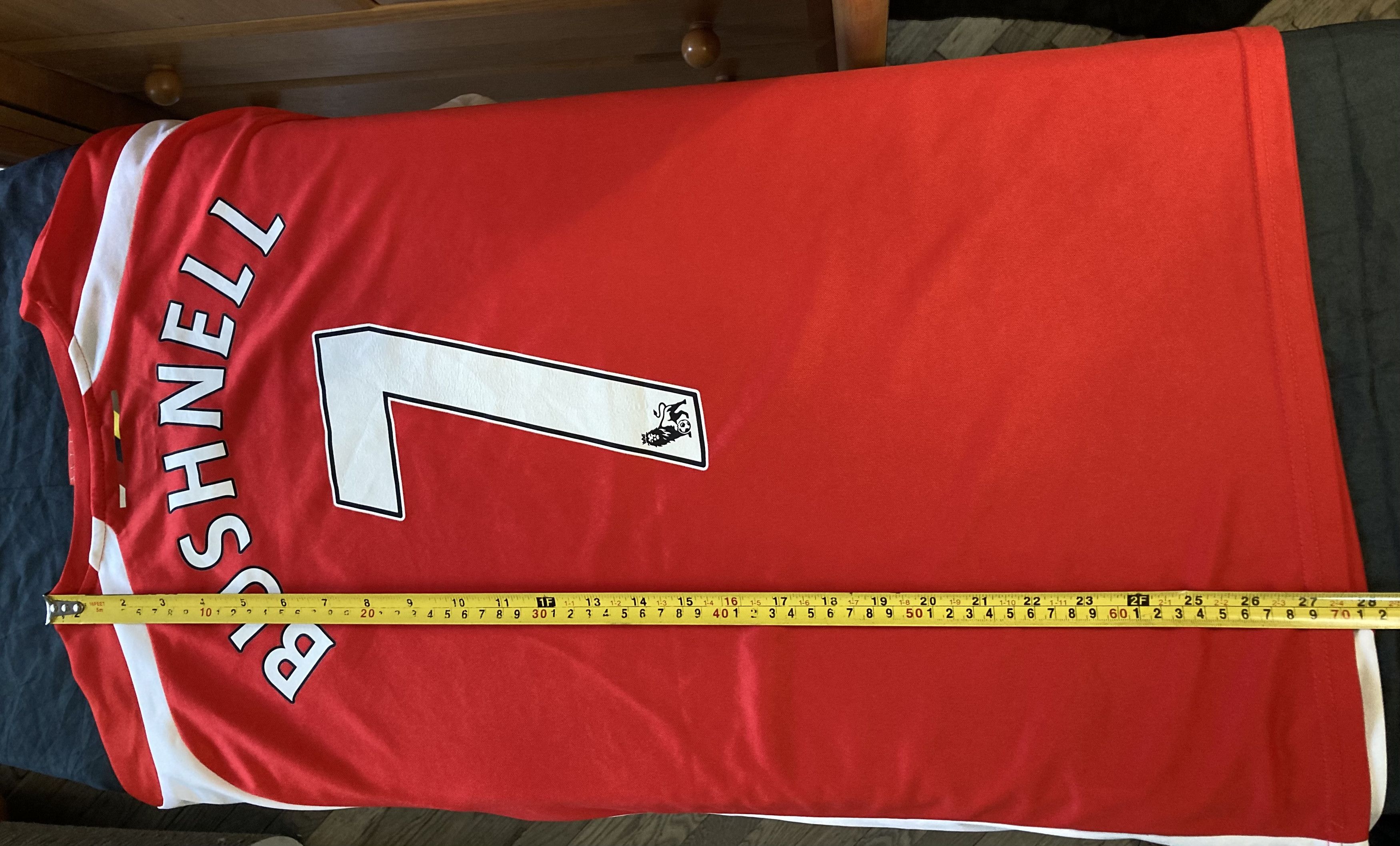 Puma Arsenal Puma 2014-15 Home Jersey Bushnell #7 Size US L / EU 52-54 / 3 - 11 Thumbnail