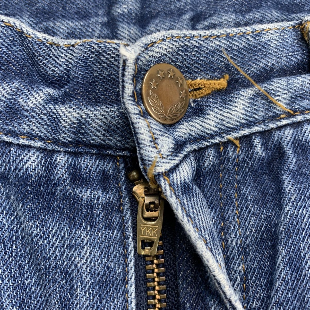 80's Comme des Garcons Homme Stone Wash Blue Jeans