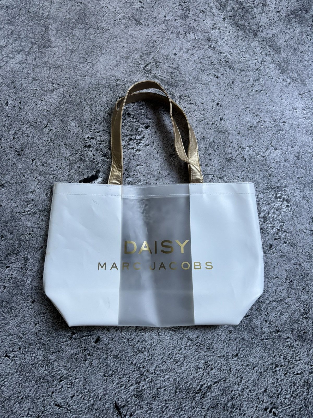 Marc Jacobs marc jacobs daisy tote bag gold white glamour Size ONE SIZE - 1 Thumbnail