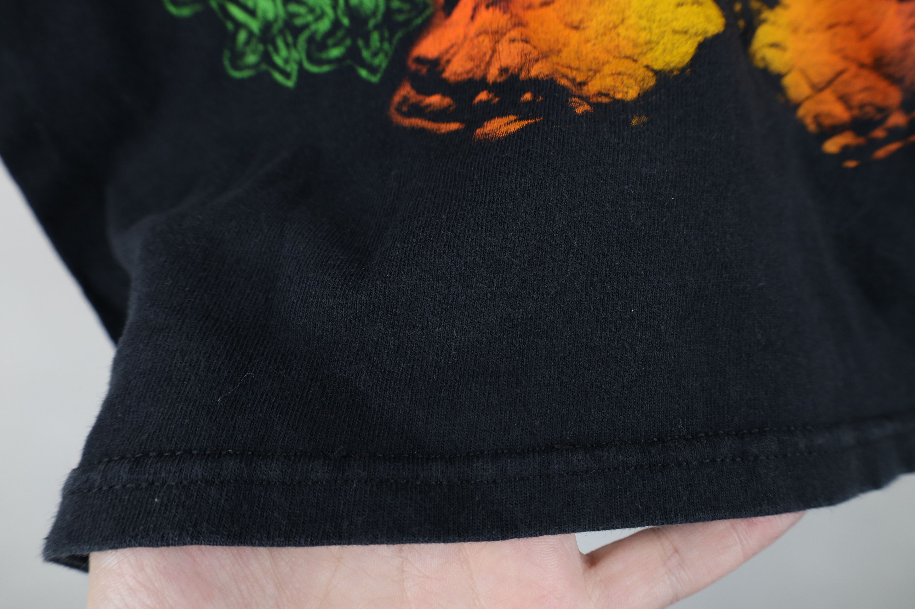 Vintage Vintage Streetwear Mayan Statue God Flower of Life T-Shirt Size S / US 4 / IT 40 - 8 Thumbnail