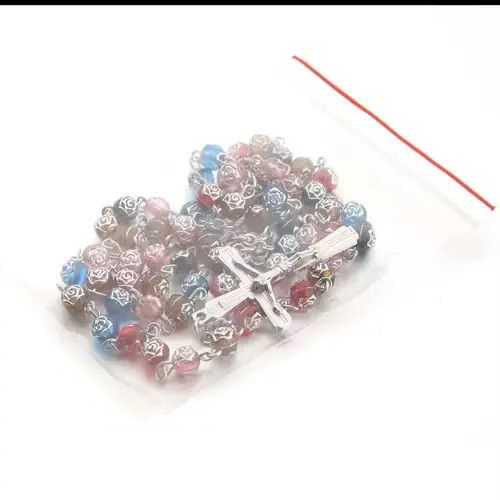 VIBE Catholic Rosary Bead Necklace Size ONE SIZE - 4 Thumbnail