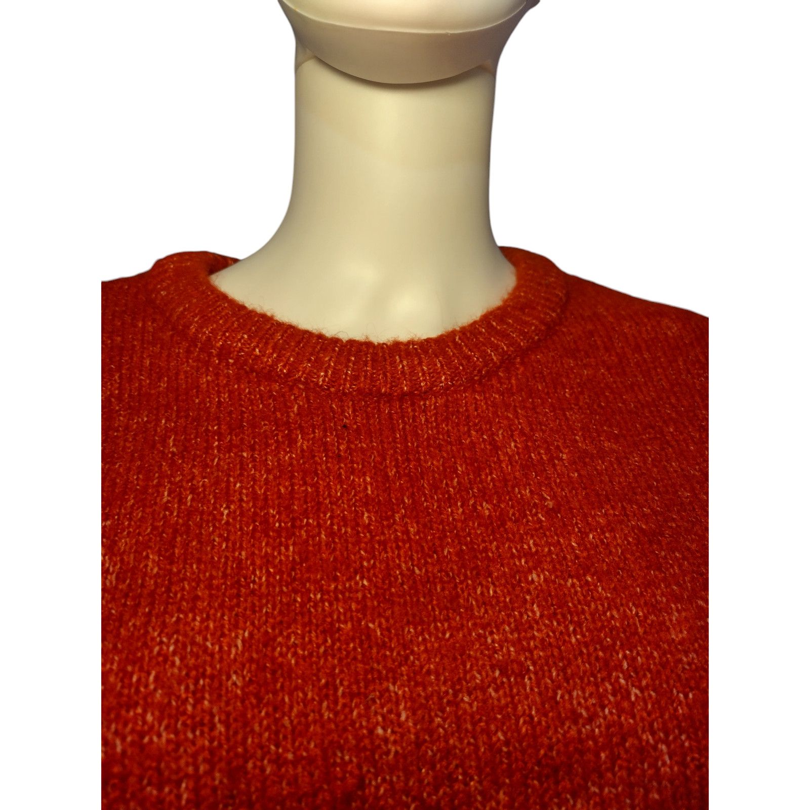 Old Navy Old Navy Sweater Long Sleeves Crew Neck Orange Sz Md Size M / US 6-8 / IT 42-44 - 2 Thumbnail