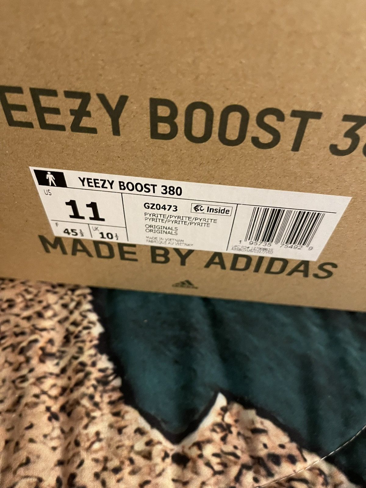 Yeezy Yeezy 380 pyrite Size US 11 / EU 44 - 9 Thumbnail