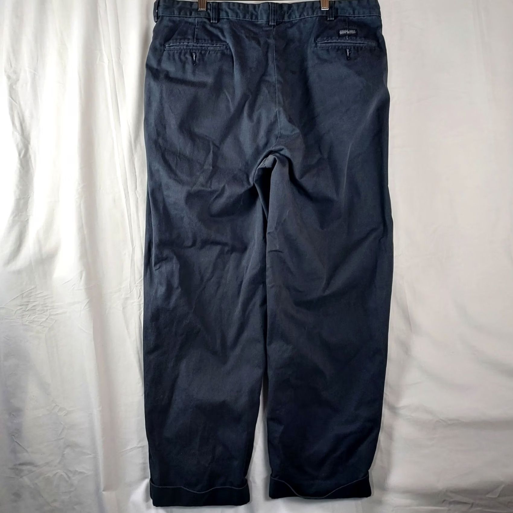 Polo Ralph Lauren Ralph Lauren Polo Chino Pants Men’s 38x29 Pleated Front Classic Fit Cotton Navy Size US M / EU 48-50 / 2 - 2 Thumbnail