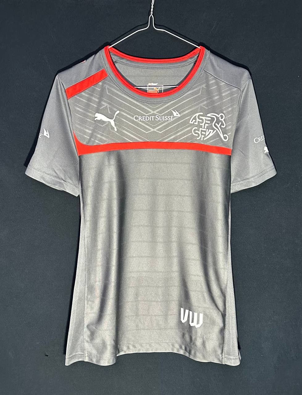 Puma Switzerland Puma football shirt jersey soccer training gray Size US S / EU 44-46 / 1 - 1 Thumbnail