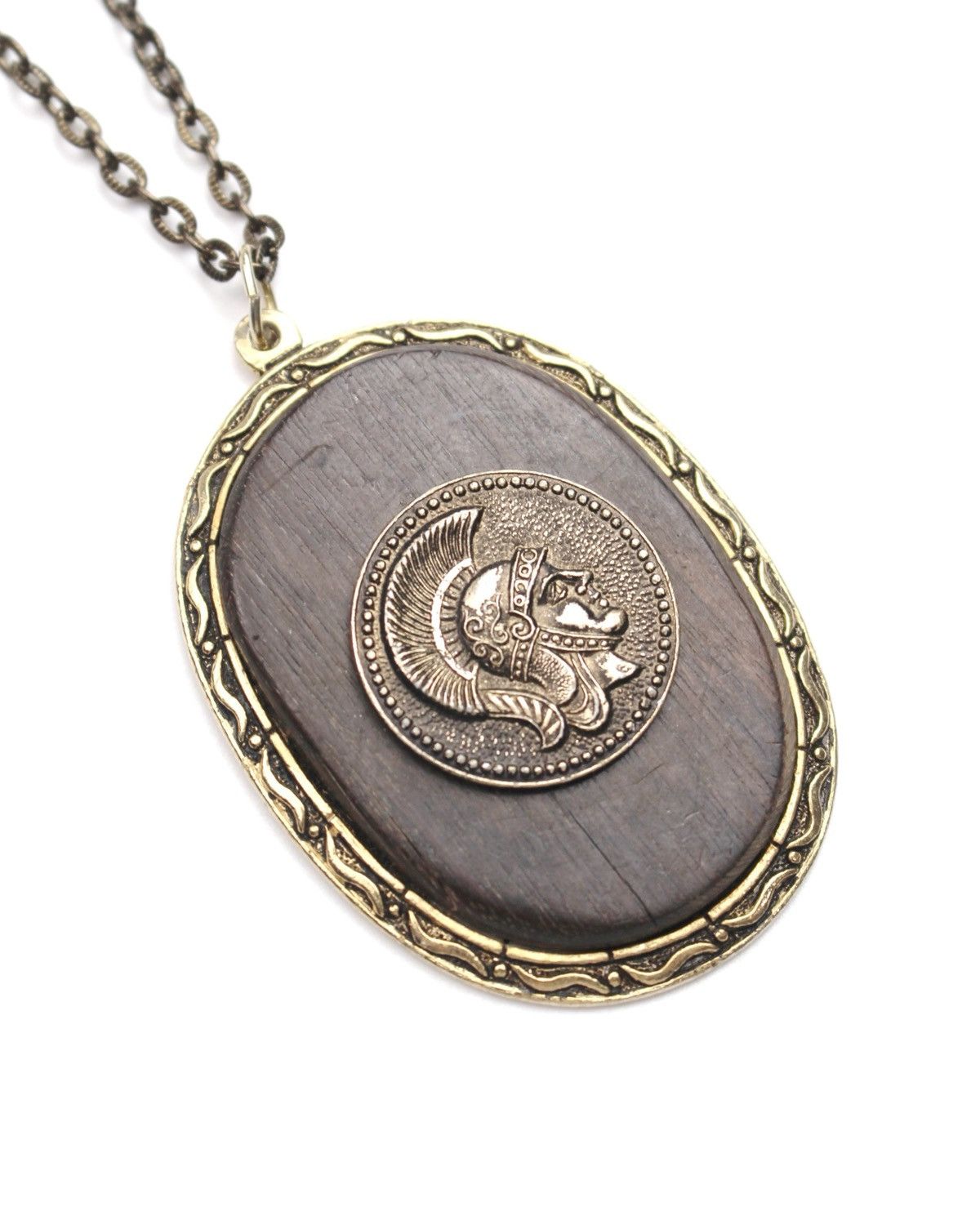 Hysteric Glamour 2000S JAPANESE MADE ROMAN WARRIOR MEDALLION NECKLACE Size ONE SIZE - 3 Thumbnail