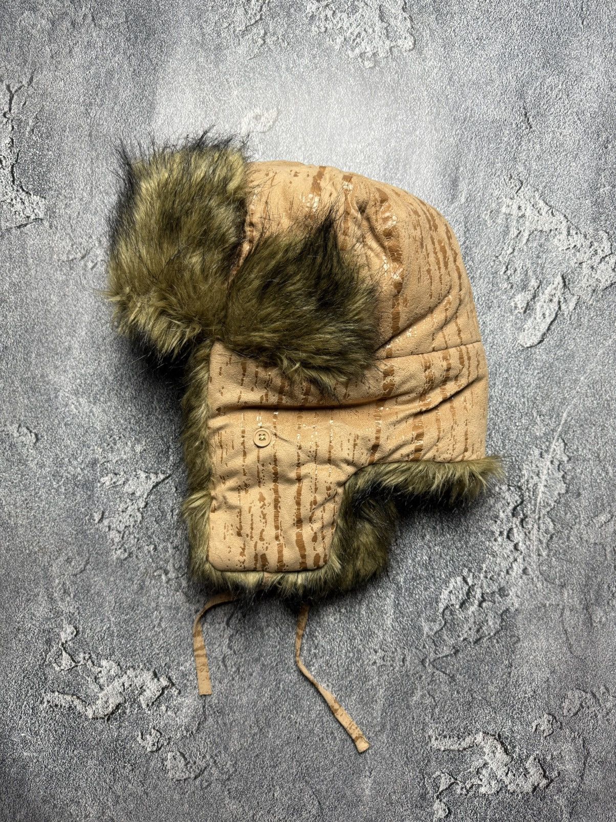 Other Y2K Faux Fur Ushanka Vintage Fuzzy Warm Trapper Hat Size ONE SIZE - 2 Thumbnail