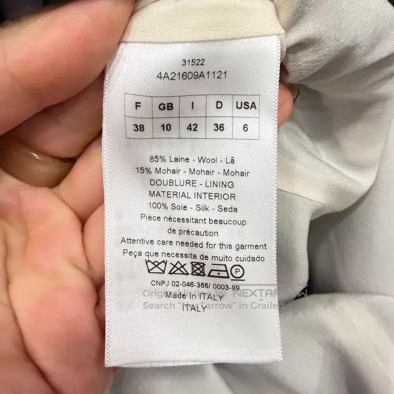 Dior Dior Gray dress Size XS / US 0-2 / IT 36-38 - 3 Thumbnail