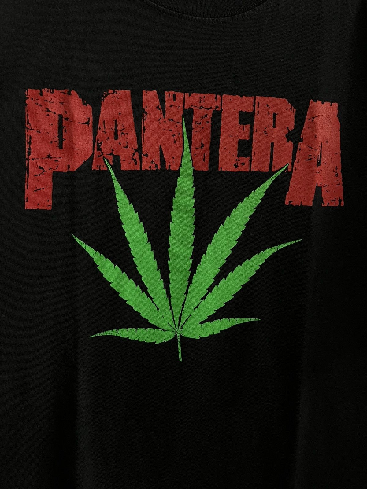 Band Tees Pantera Cannabis Leaf T-Shirt Sz. XXL Size US XXL / EU 58 / 5 - 5 Thumbnail