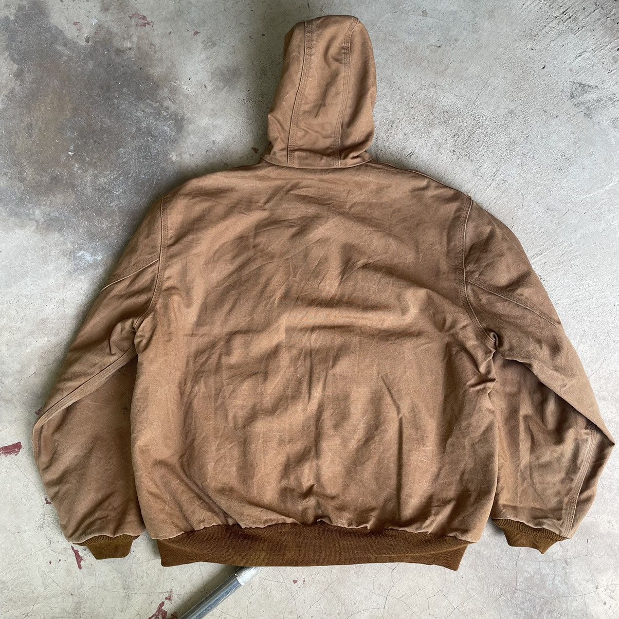 Carhartt Vintage 90s Carhartt FR Detroit Hoodie Fullzipper Jacket Size US XL / EU 56 / 4 - 21 Thumbnail