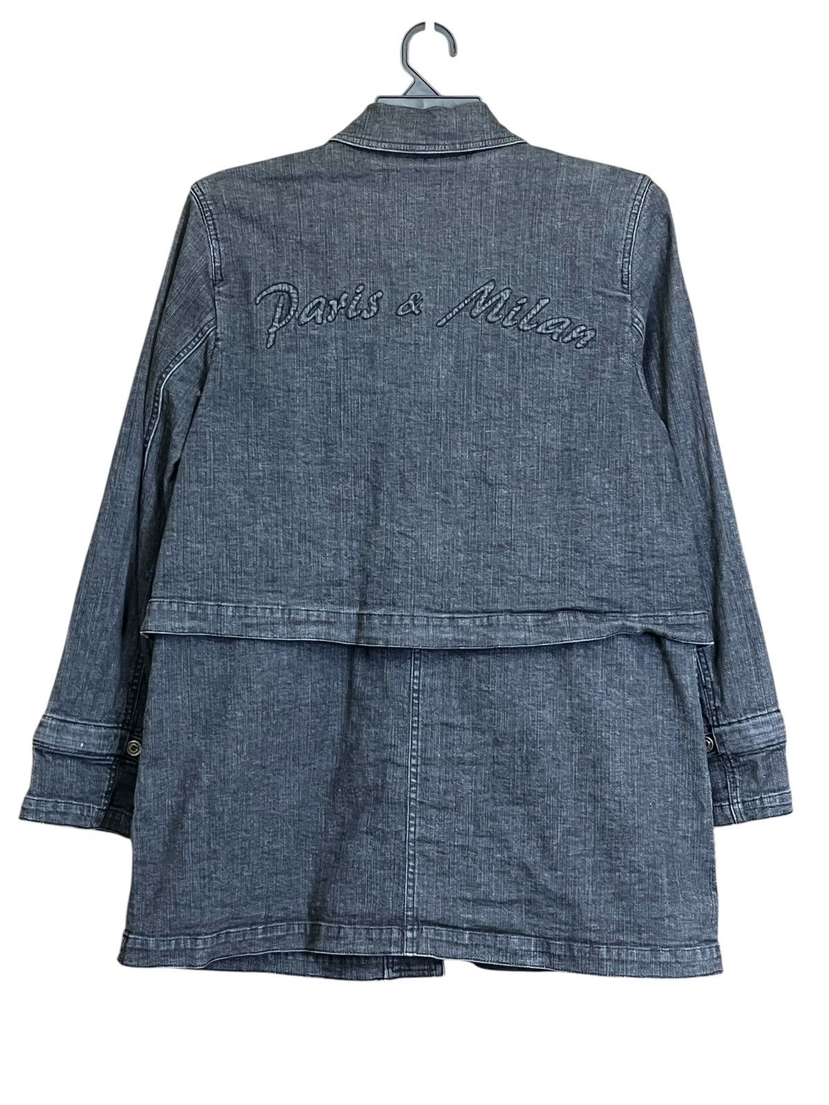 Japanese Brand Vintage japanese KAORYINU DEPUIS paris&milan denim jackets Size US M / EU 48-50 / 2 - 3 Thumbnail