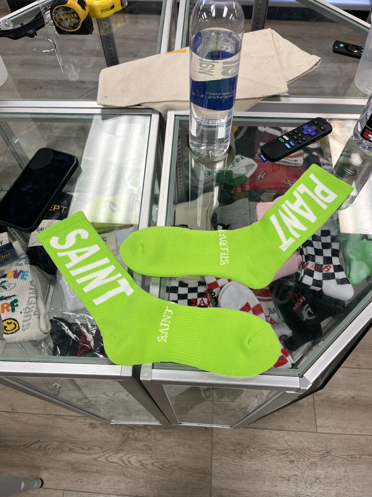 Cactus Plant Flea Market × Saint Michael Saint Michael x Cactus Plant Flea Market Socks Size ONE SIZE - 1 Thumbnail