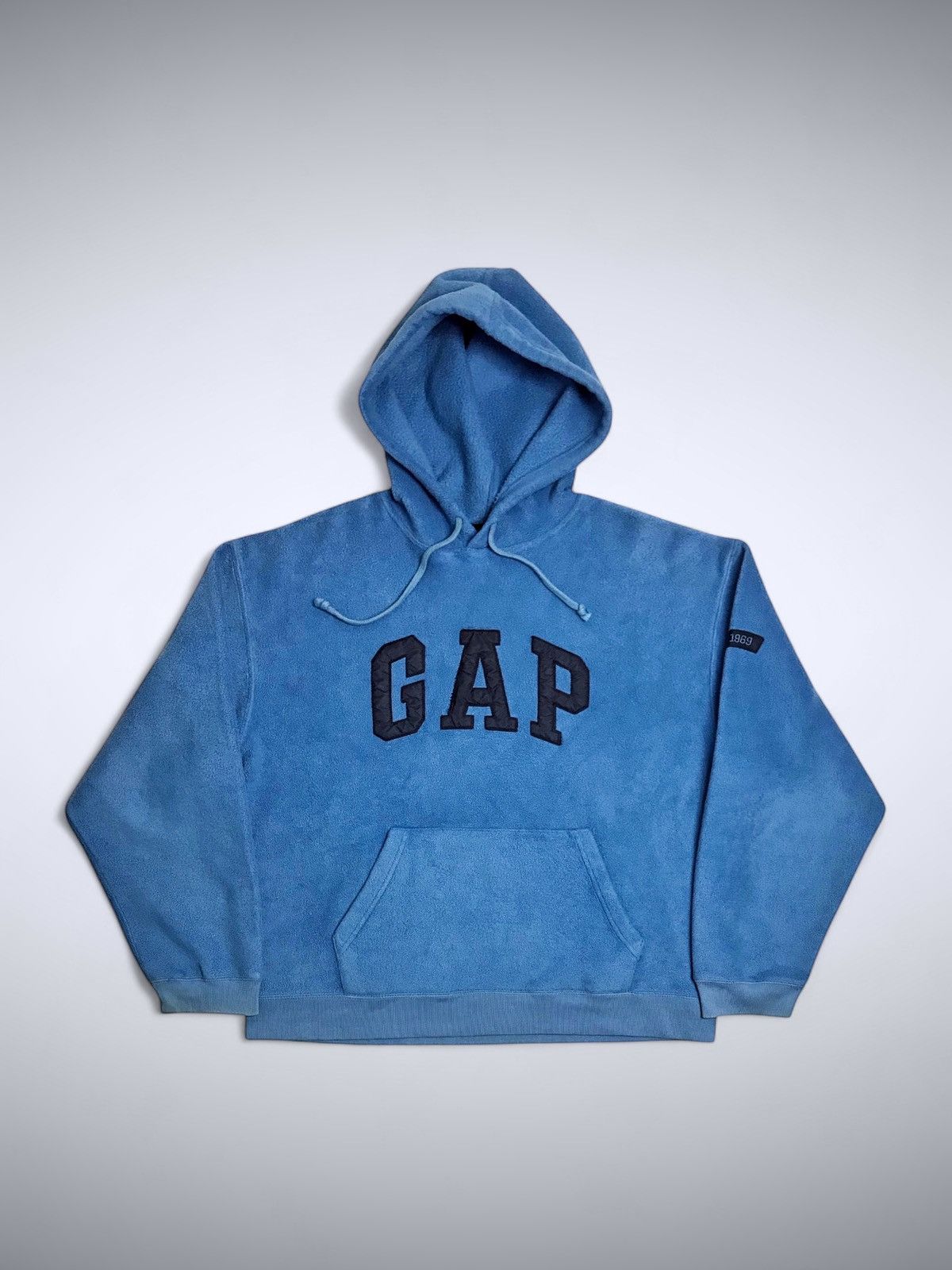 Vintage Gap Fleece Hoodie Sweatshirt S Size but to Fit M