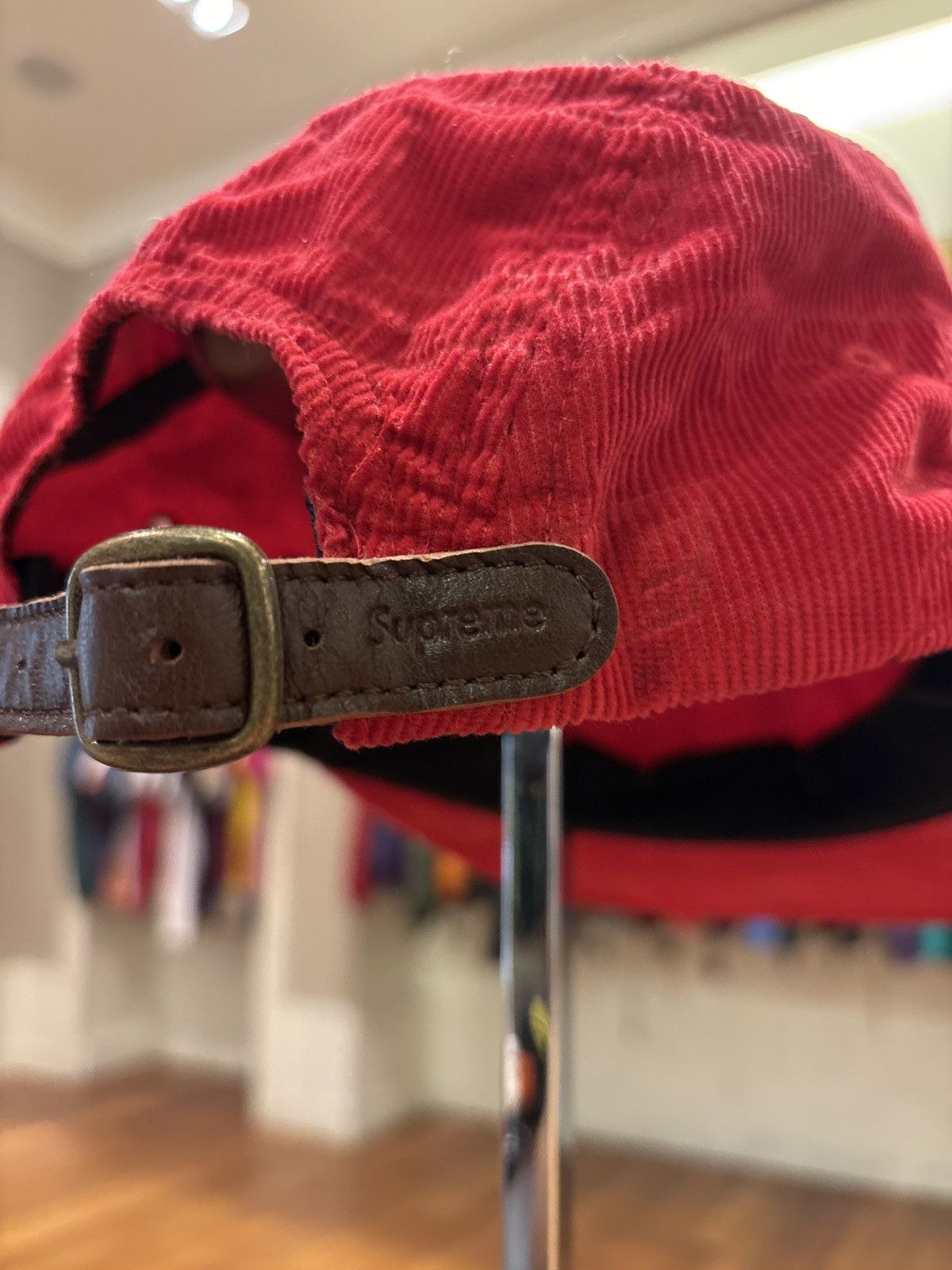 Supreme Supreme Debossed Corduroy Camp Cap Size ONE SIZE - 5 Thumbnail