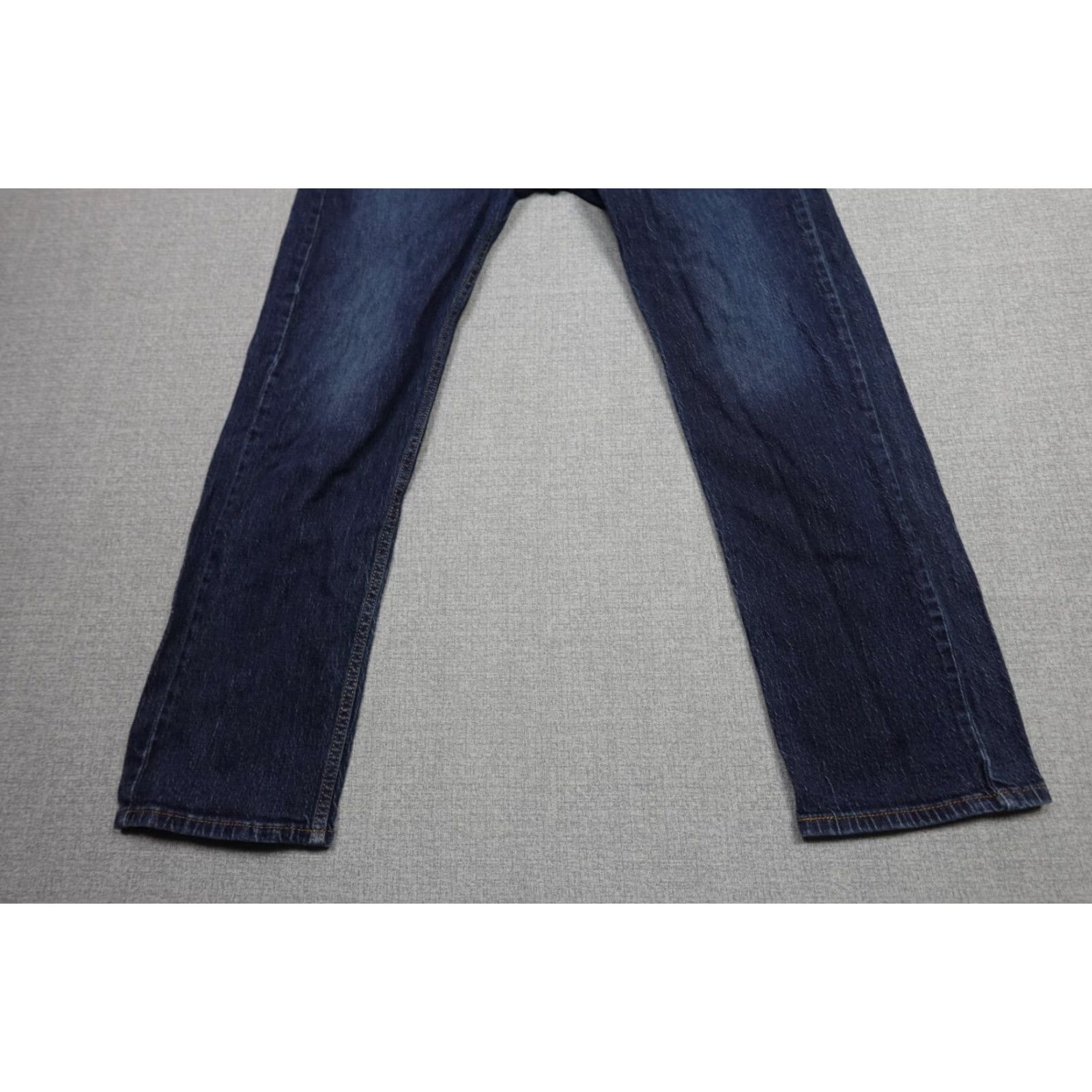Levi's Levi's 505 Jeans Mens 38x32 Blue Dark Wash Regular Fit Western Cowboy Rancher Jeans Size US 38 / EU 54 - 3 Thumbnail