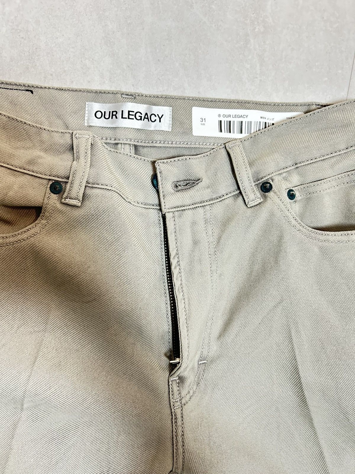 Our Legacy Our Legacy Carlson Cut Carbon 31 25FW BNWT Size US 31 - 4 Thumbnail