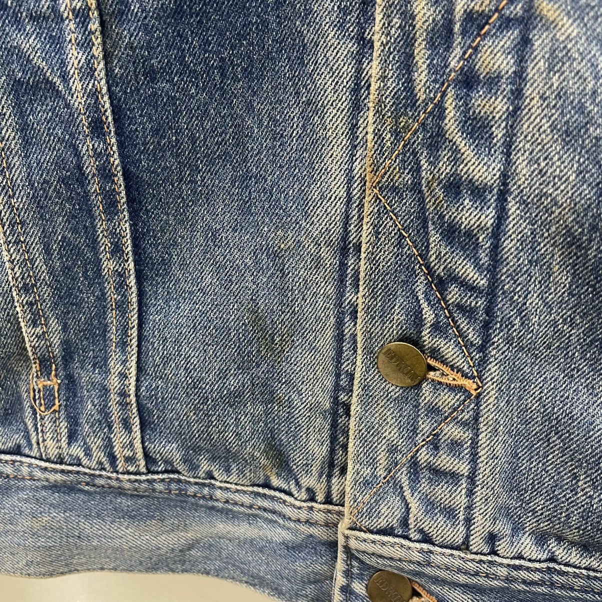 Edwin Vintage Edwin Blanket Lined Denim Trucker Jacket Size US S / EU 44-46 / 1 - 14 Thumbnail