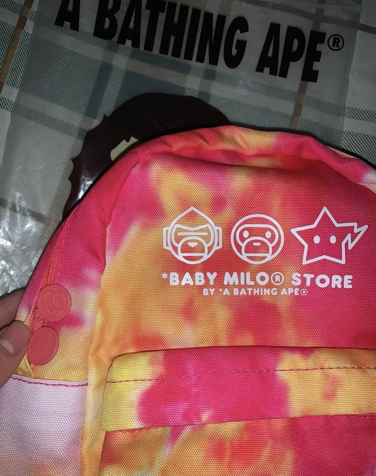 Bape Bape tie-dye camouflage small shark bag Size ONE SIZE - 3 Thumbnail