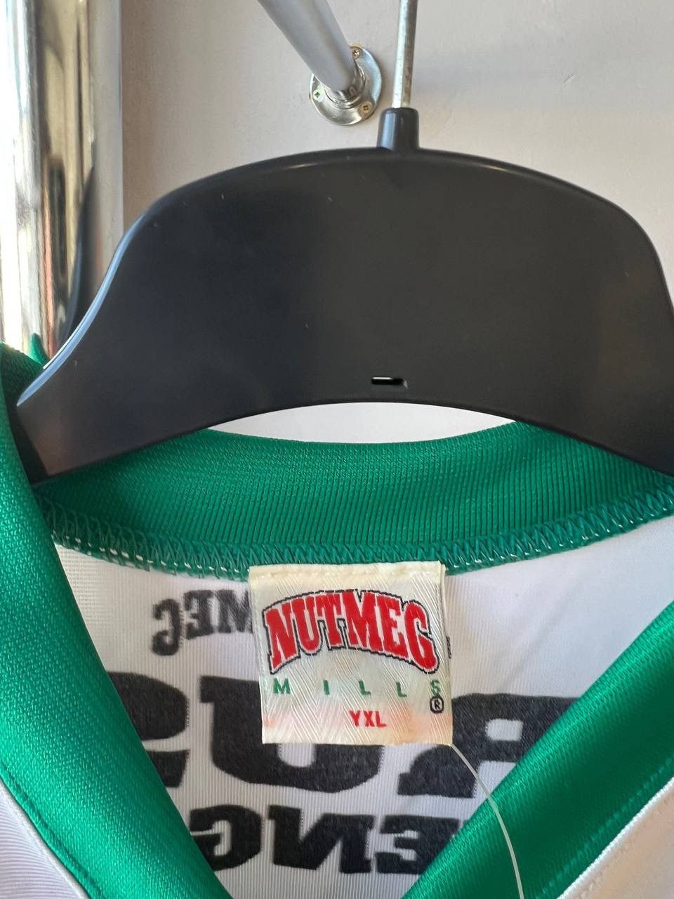 Nutmeg NEW! 90’S BORUSSIA MONCHENGLADBACH DESIGN SOCCER JERSEY YXL Size US XS / EU 42 / 0 - 4 Thumbnail
