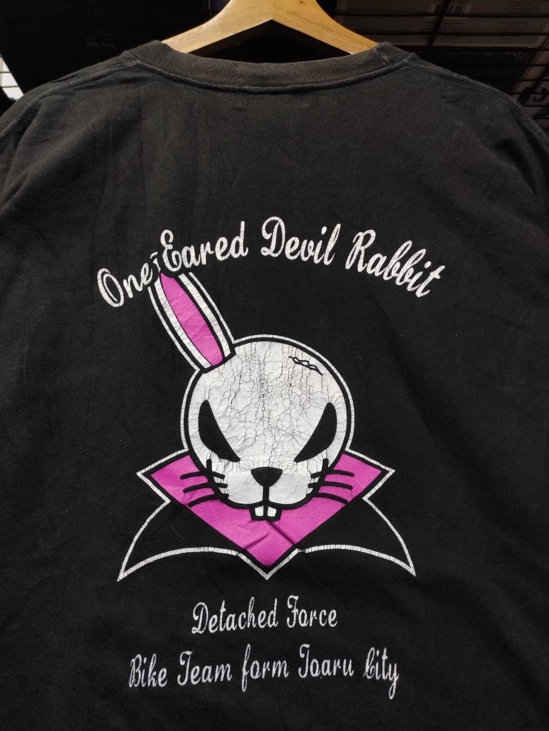 Anime The Front of Armament " KKK " One Eared Devil Rabbit TFOA Size US XL / EU 56 / 4 - 1 Thumbnail
