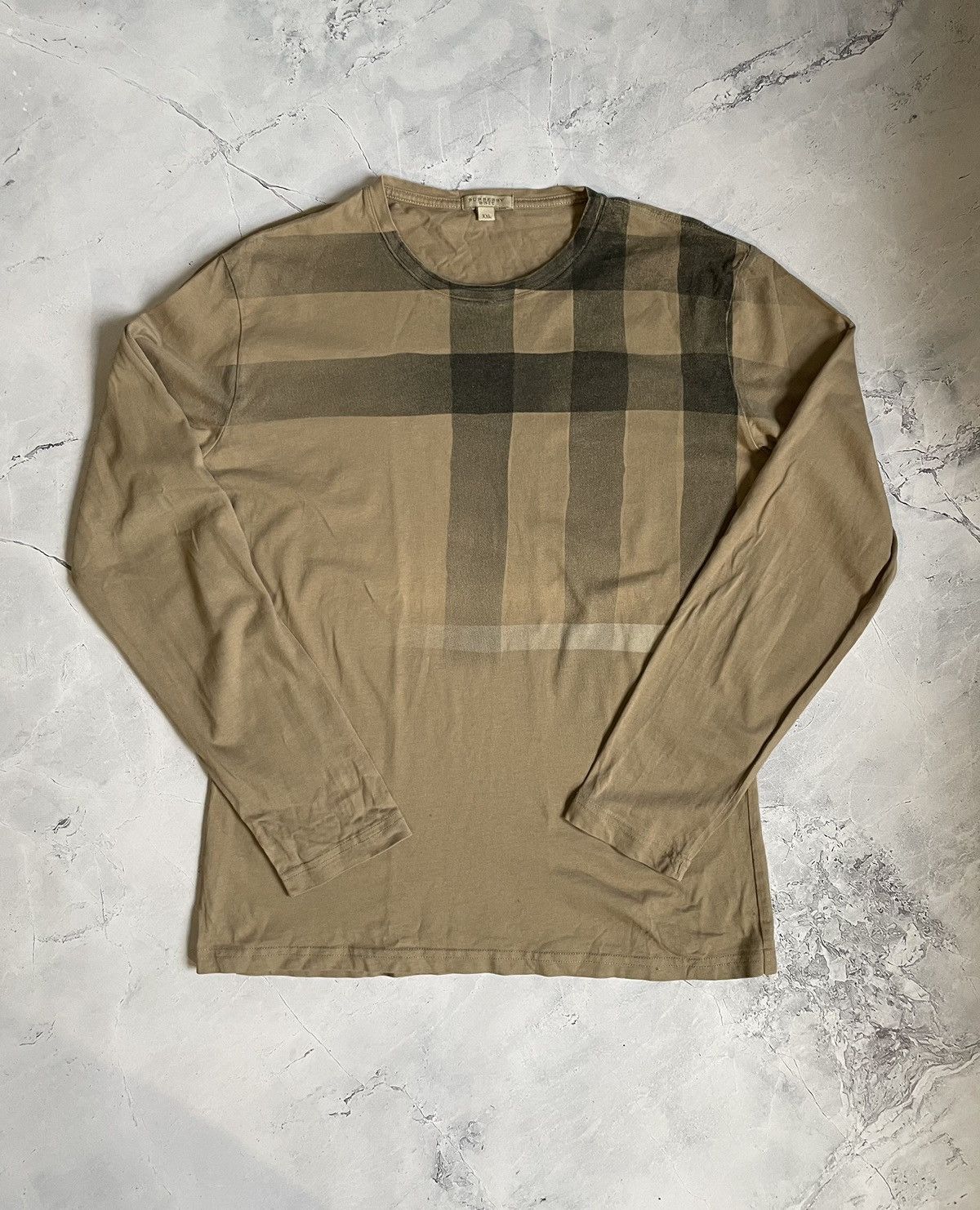 Burberry × Japanese Brand × Vintage Burberry Brit Longsleeve Size US L / EU 52-54 / 3 - 2 Thumbnail