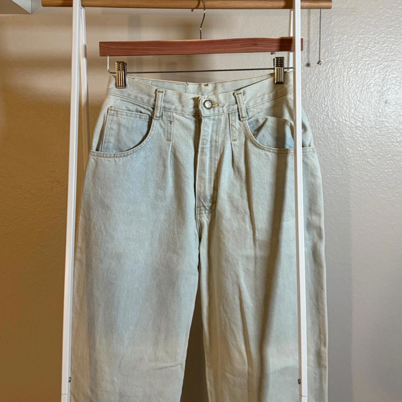 Designer VINTAGE light blue jeans Size 30" / US 8 / IT 44 - 3 Thumbnail