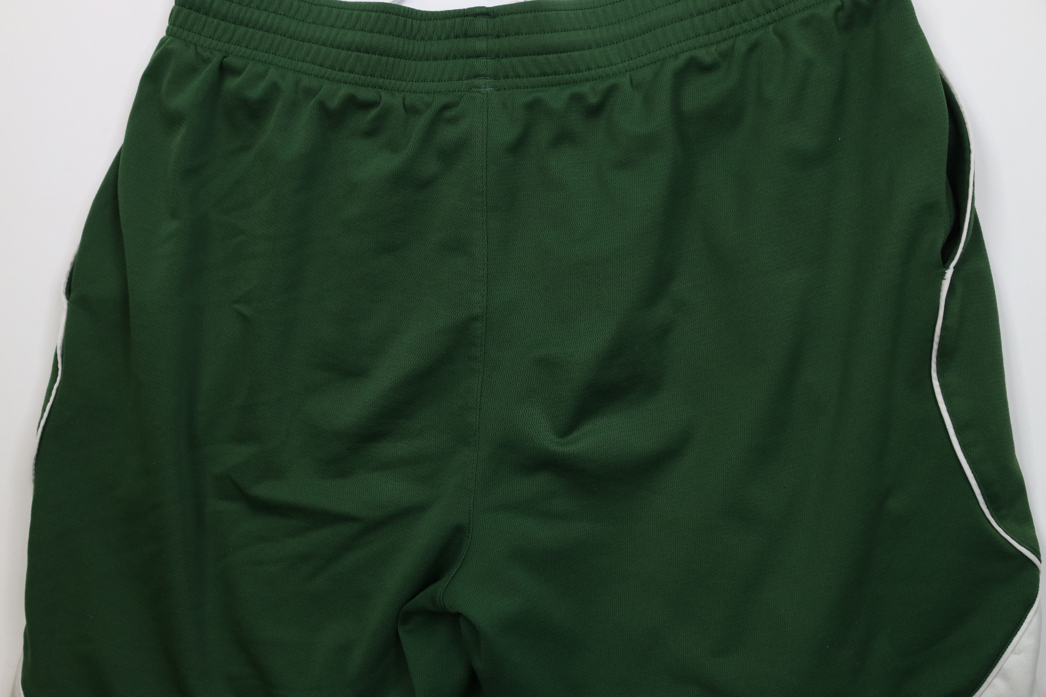 Reebok Vintage Reebok Logo Heavyweight Basketball Shorts Green Size US 36 / EU 52 - 11 Thumbnail